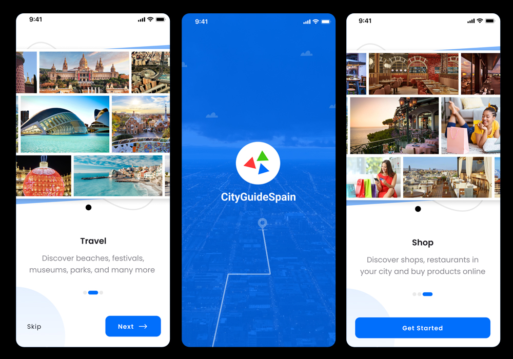 City Guide App - Spain City Guide App - Spain